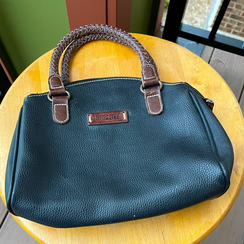 Spirit Black Leather Med. Bag